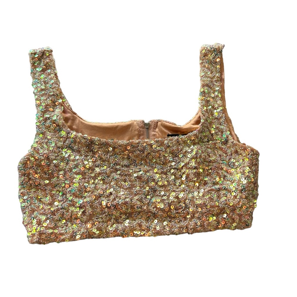 Sequence crop top